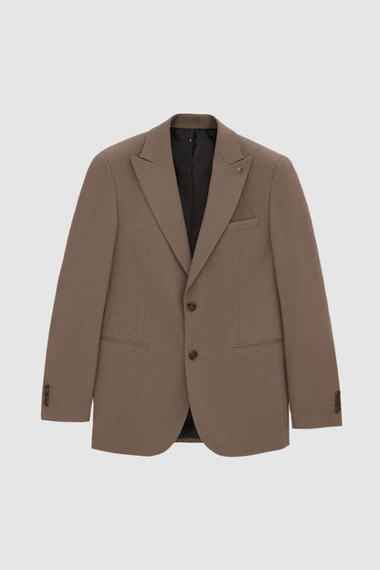 Tween Slim Fit Vizon Armürlü Takim Elbise