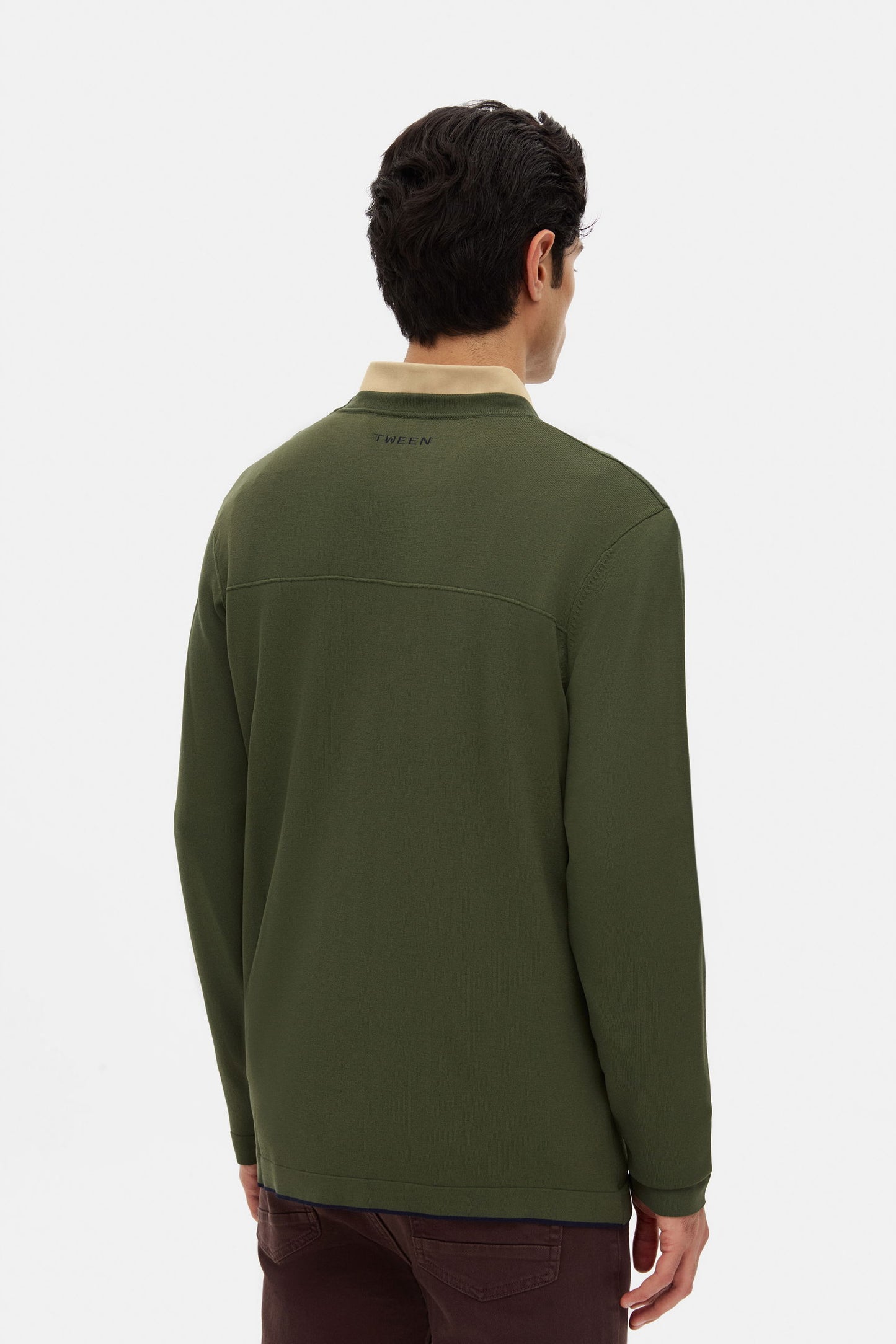 Tween Slim Fit Haki Rayon Kazak