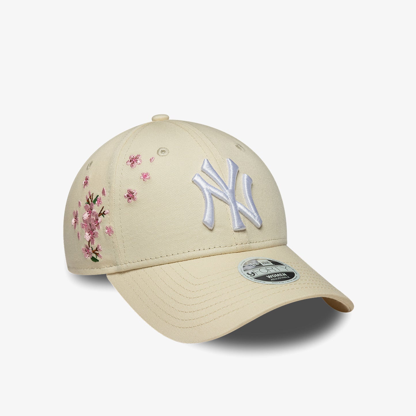 New Era Floral Icon 9forty Kadın Bej Şapka