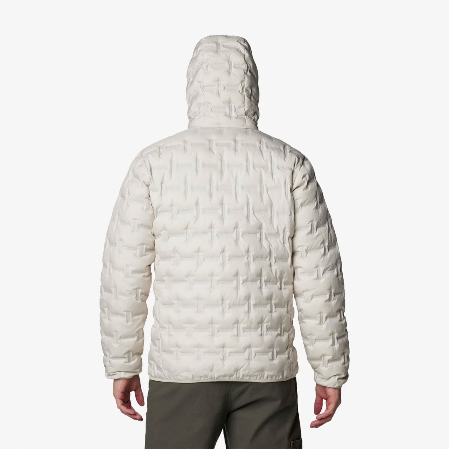 Columbia Delta Ridge Ii Down Hooded Erkek Krem Mont