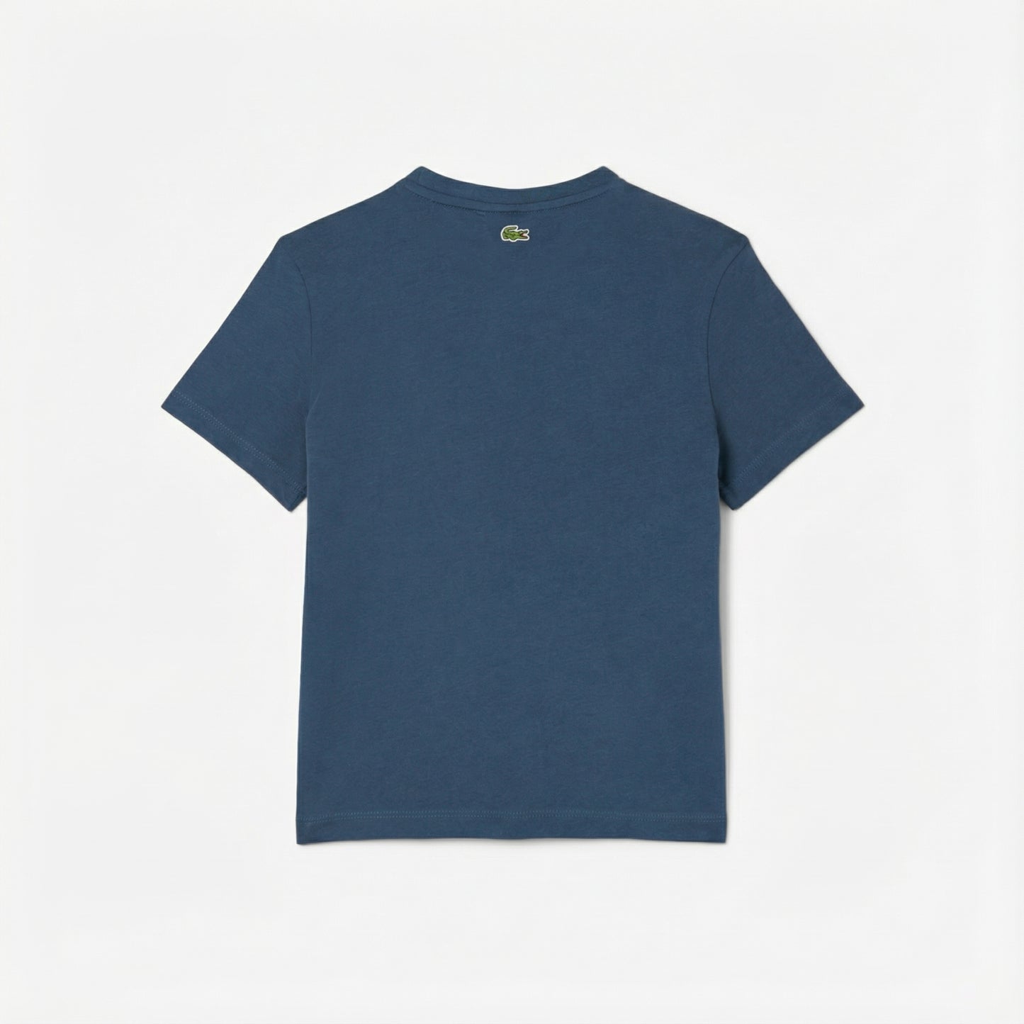 Lacoste Çocuk Bisiklet Yaka Baskılı Lacivert T-shirt