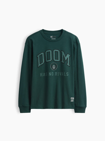 Koyu Yeşil Marvel Relaxed Grafik Baskılı T-shirt