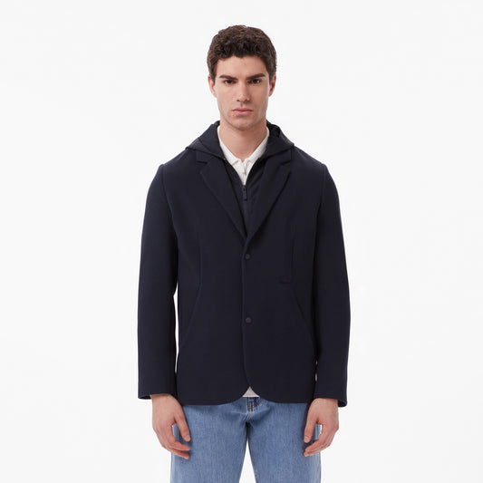 Lacoste Erkek Kapüşonlu Koyu Gri Blazer