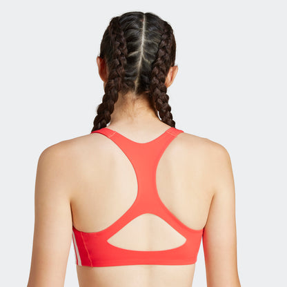 Adidas Adizero Ms Kadın Kırmızı Antrenman Bra