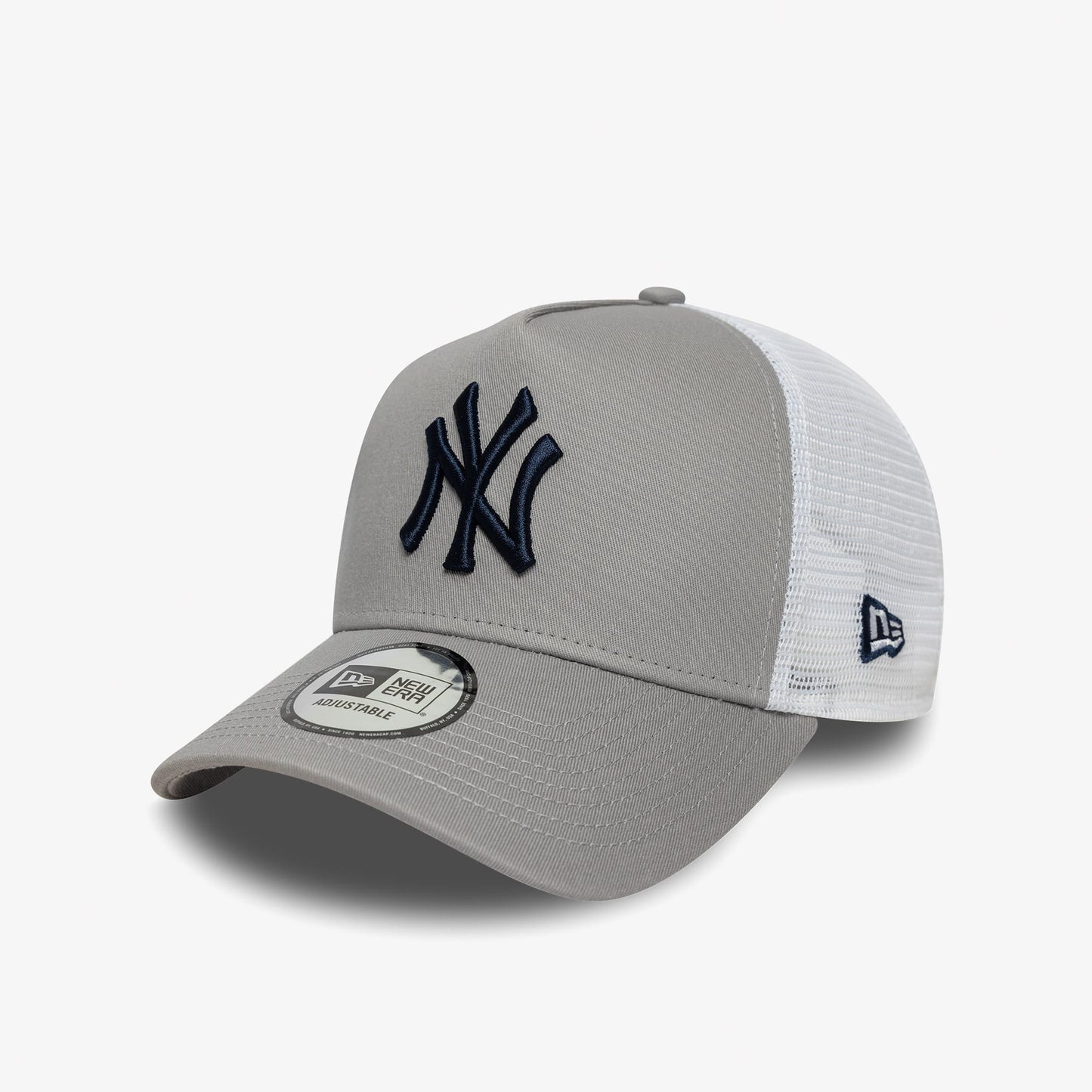 New Era Side Patch Trucker Unisex Gri Şapka