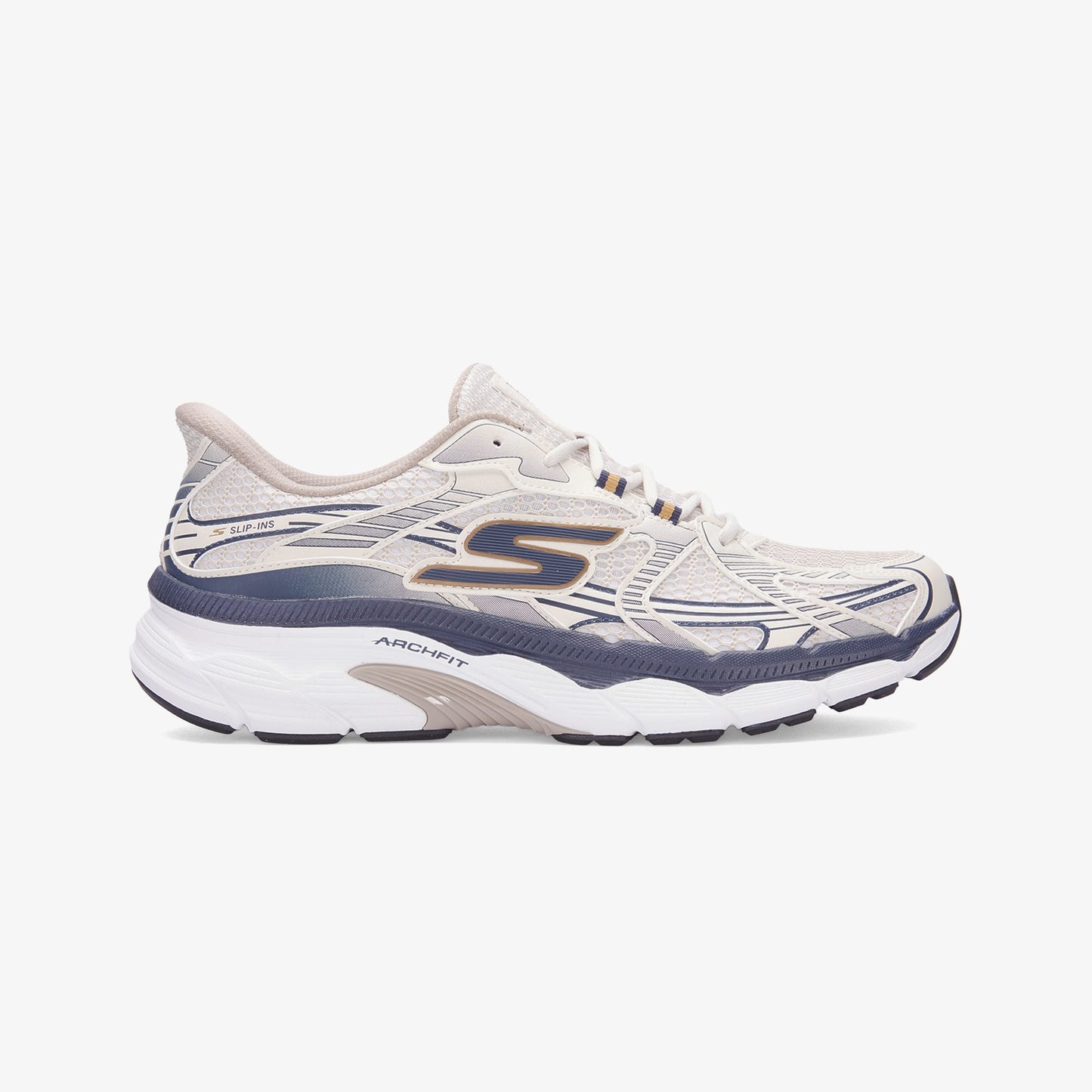 Skechers Go Run Arch Fit 2.0 Erkek Bej Spor Ayakkabı