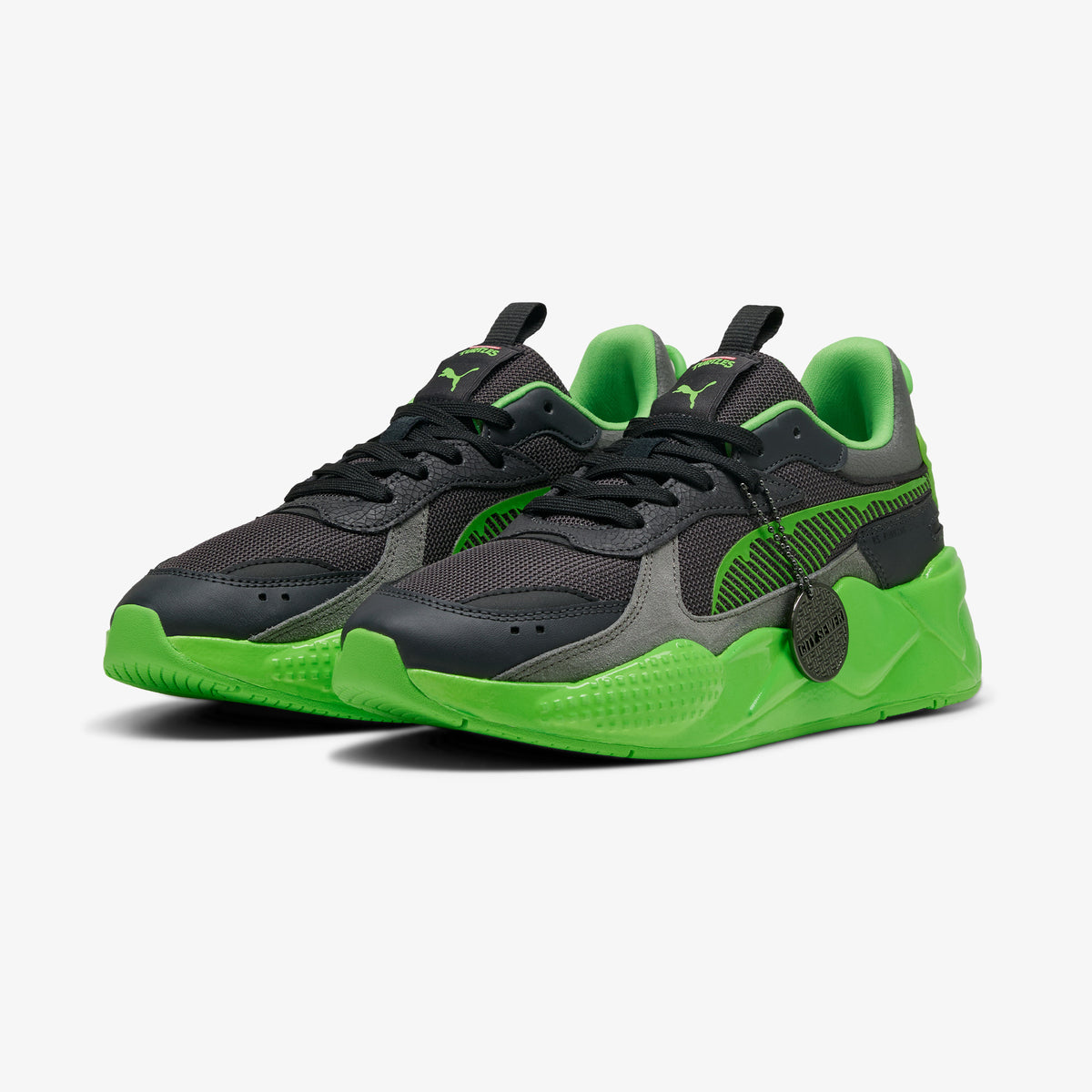 Puma Rs-x Tmnt Kadın Siyah Spor Ayakkabı