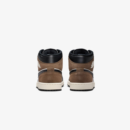 Jordan Air Jordan 1 Mıd Erkek Siyah Spor Ayakkabı