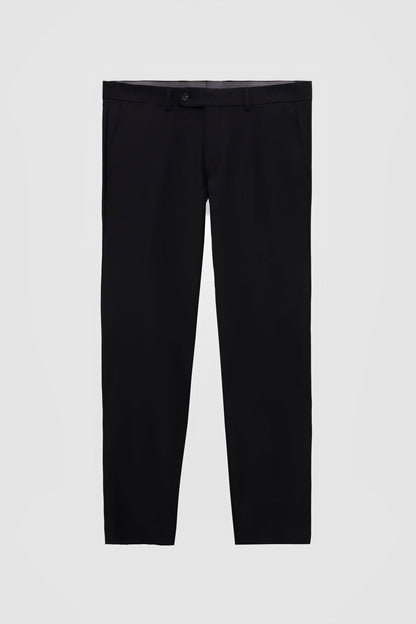 Damat Regular Fit Siyah Düz Superfine Wool Takim Elbise