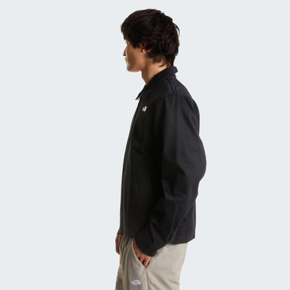 The North Face Twill Collared Erkek Siyah Ceket