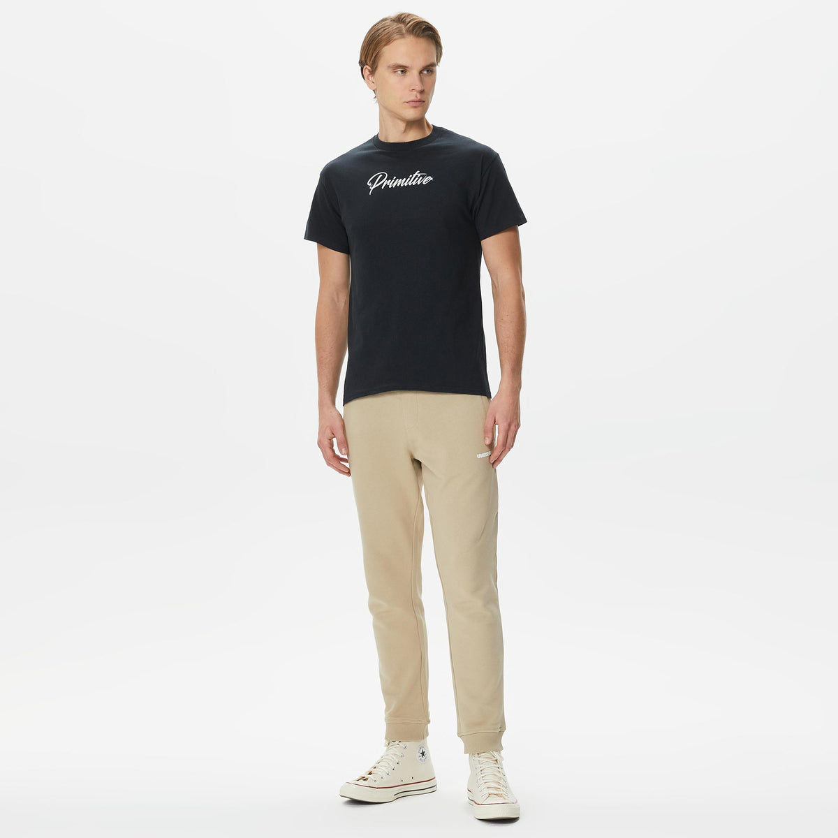 Primitive Shiver Erkek Siyah T-shirt