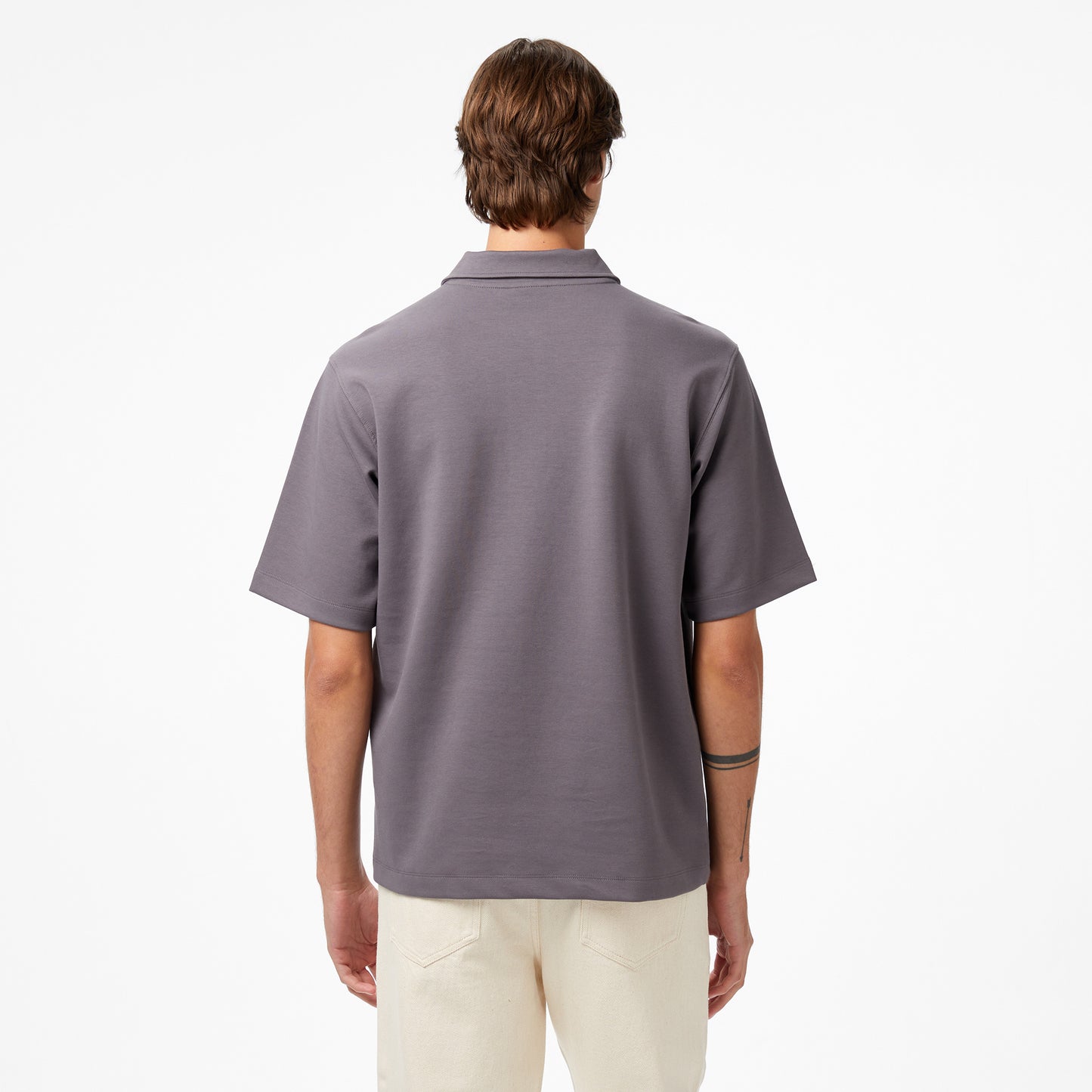 United4 Classic Erkek Gri Polo