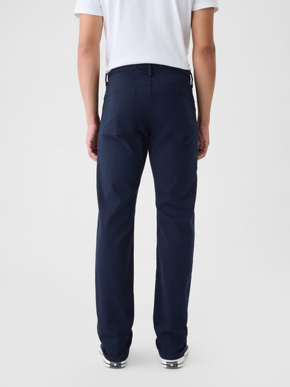 Lacivert Straight Fit City Jean Pantolon