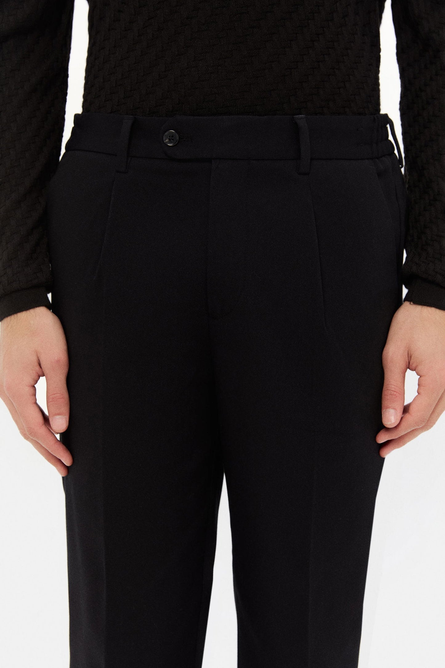 Twn Relaxed Fit Siyah Jogger Pantolon