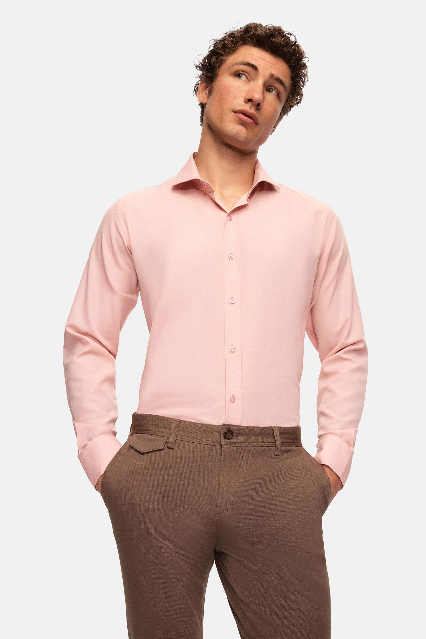 Twn Slim Fit Vizon Armürlü Chino Pantolon