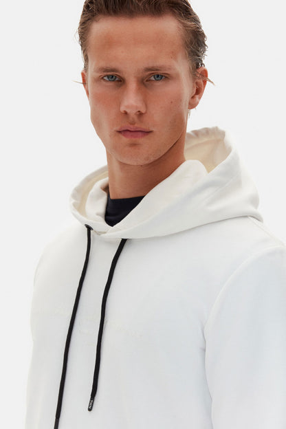 Twn Slim Fit Ekru Düz Sweatshirt