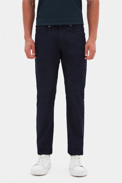 Ds Damat Slim Fit Lacivert Denim Pantolon
