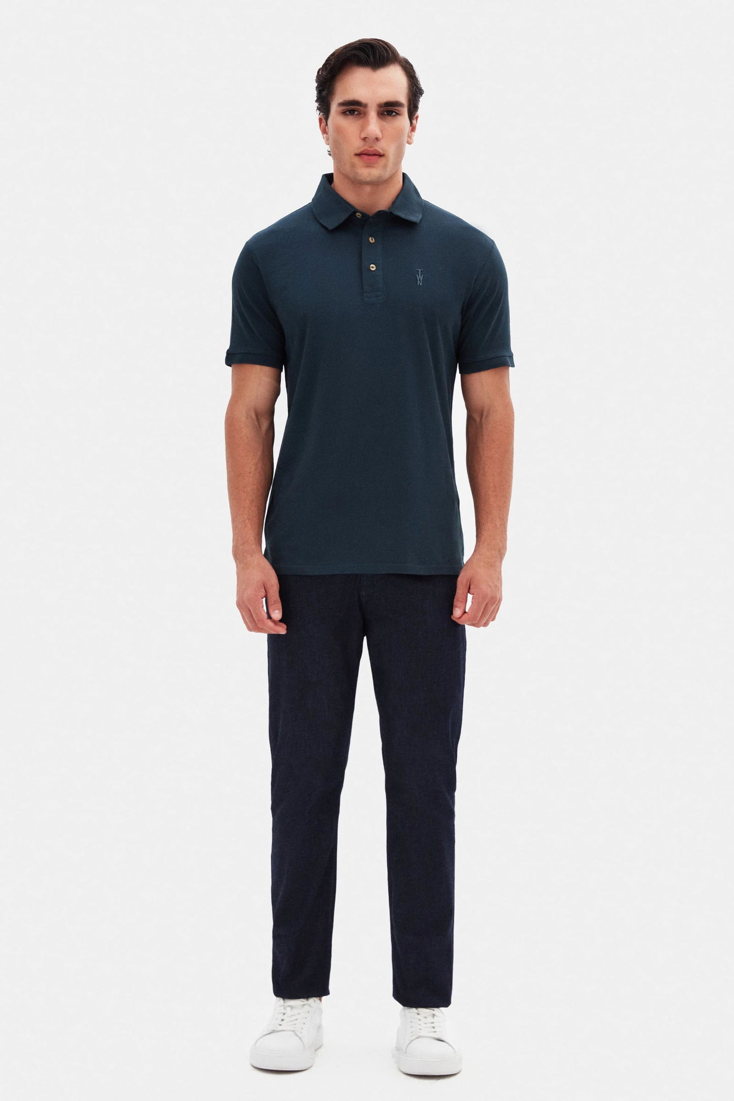 Ds Damat Slim Fit Lacivert Denim Pantolon