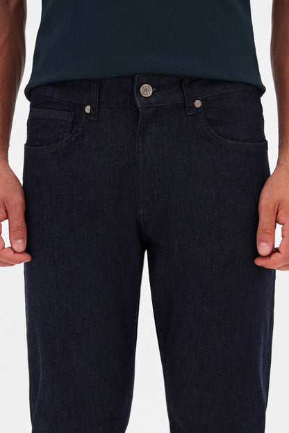 Ds Damat Slim Fit Lacivert Denim Pantolon