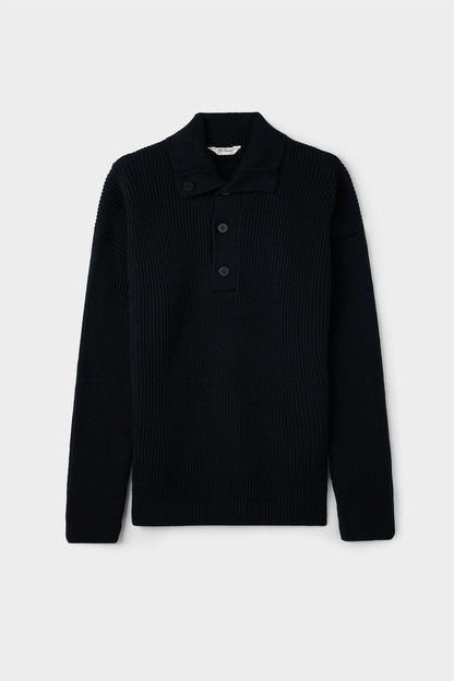 Ds Damat Regular Fit Siyah Selanik Örgü Kazak