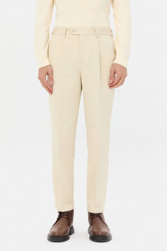 Twn Relaxed Fit Ekru Jogger Pantolon