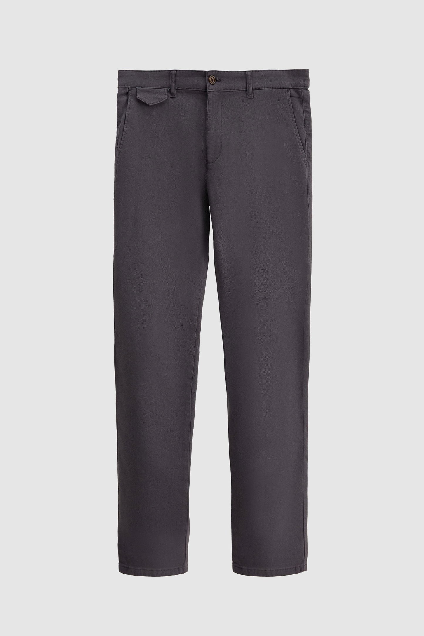 Twn Slim Fit Antrasit Armürlü Chino Pantolon