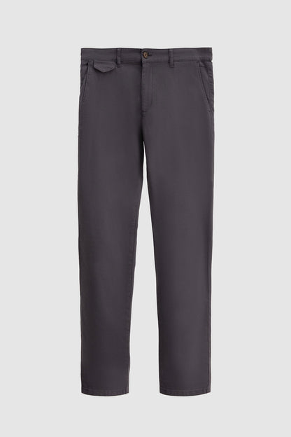 Twn Slim Fit Antrasit Armürlü Chino Pantolon