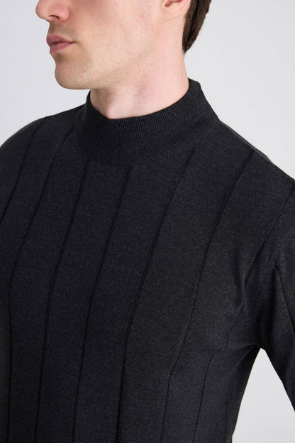 Ds Damat Regular Fit Antrasit Kazak