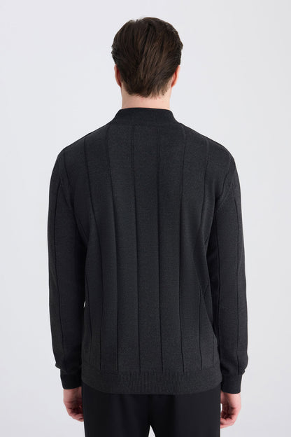 Ds Damat Regular Fit Antrasit Kazak