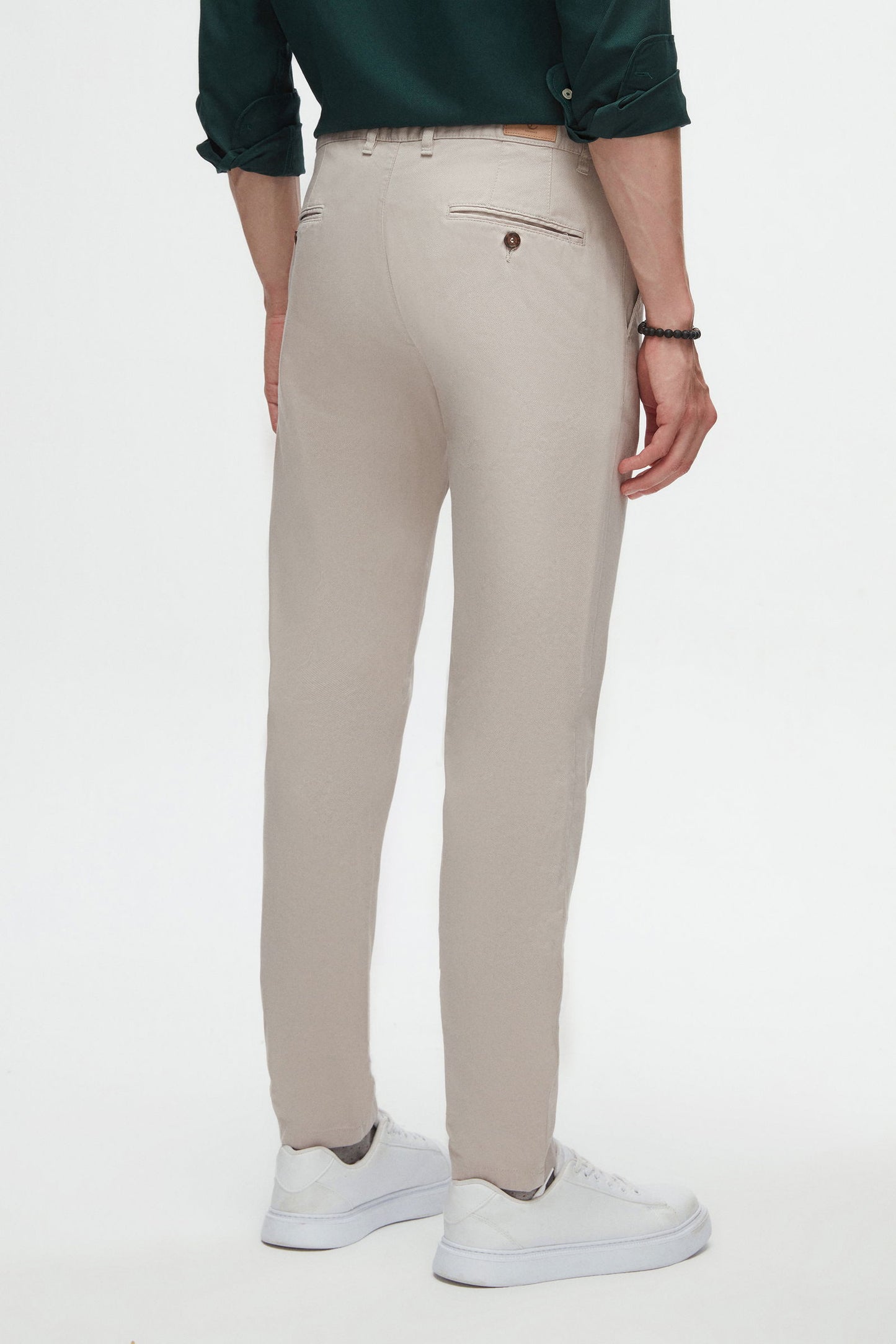 Twn Slim Fit Taş Armürlü Chino Pantolon