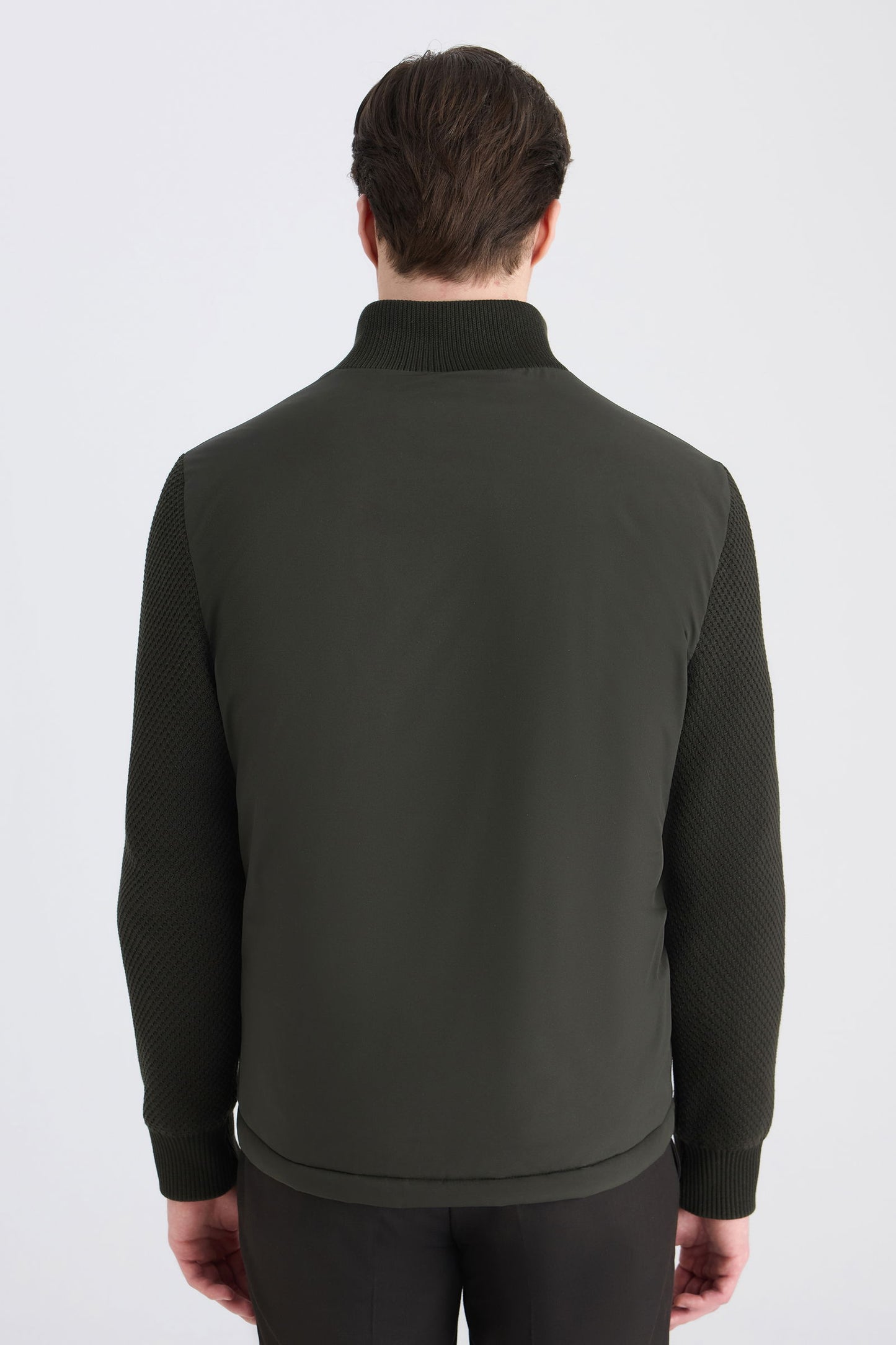 Ds Damat Regular Fit Haki Düz Mont