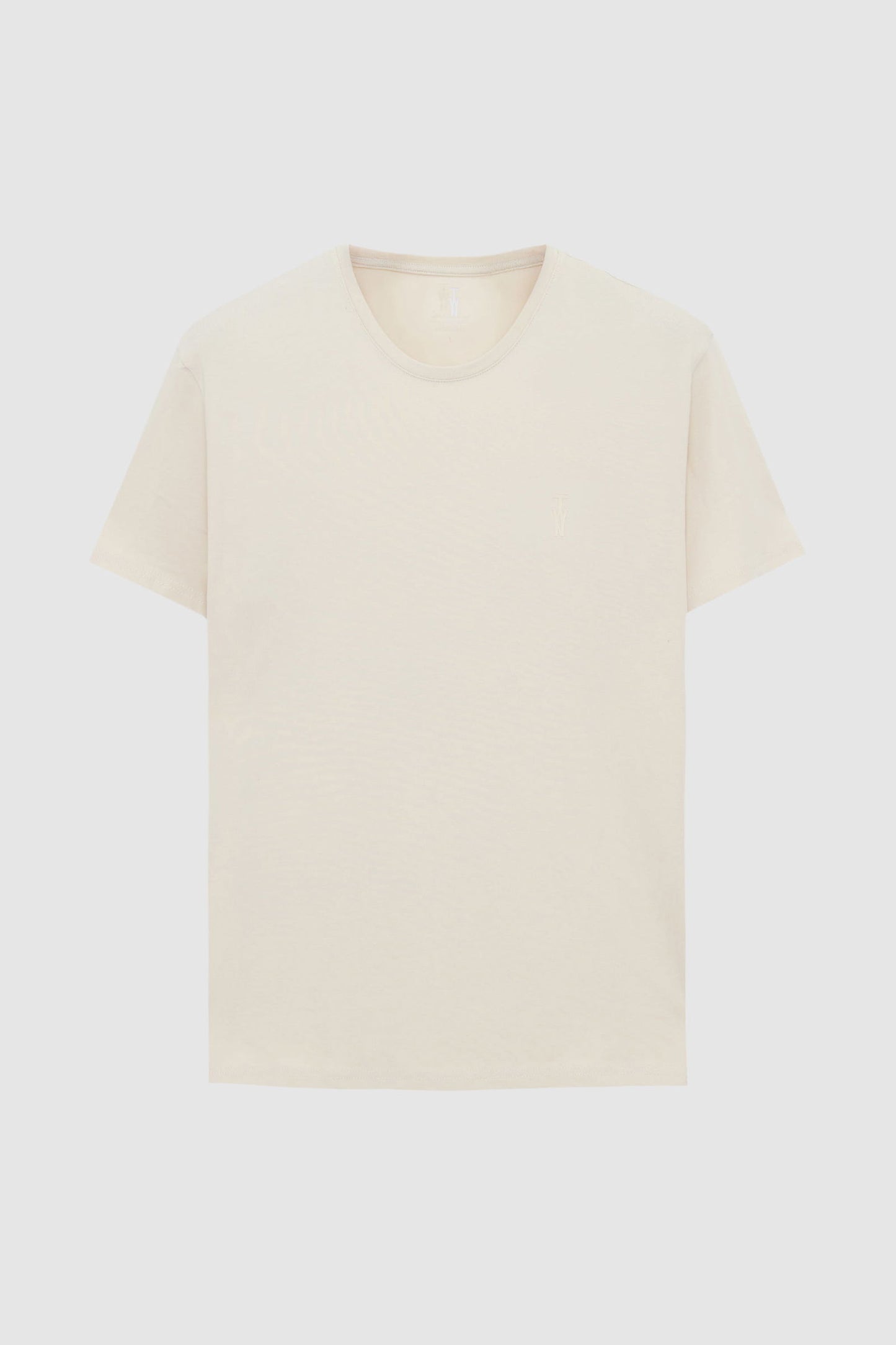 Twn Slim Fit Taş Düz Kabartma Baskılı T-shirt