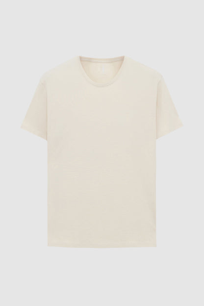 Twn Slim Fit Taş Düz Kabartma Baskılı T-shirt