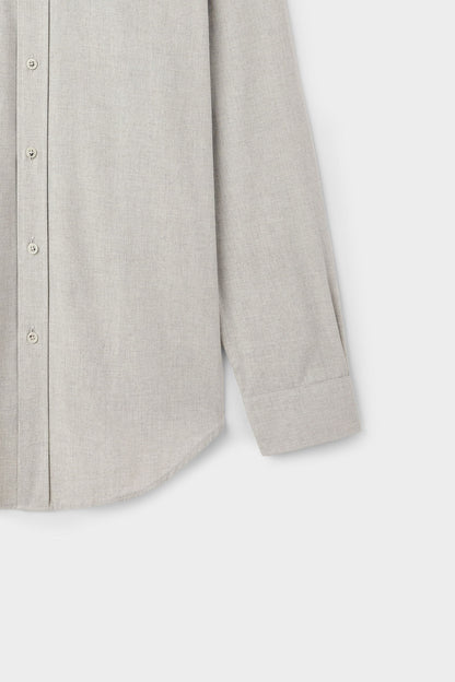 Ds Damat Comfort Ekru Gabardin Gömlek