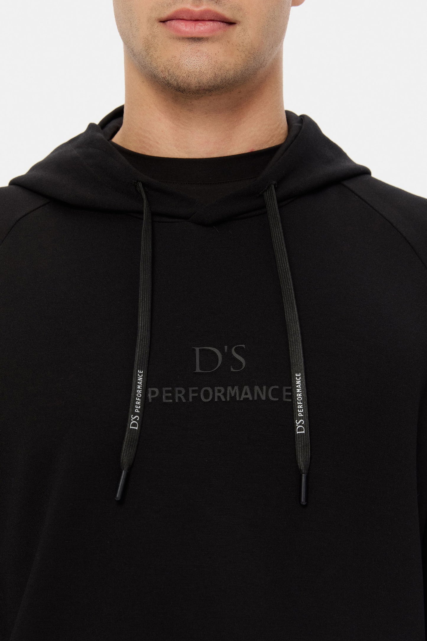 Ds Damat Regular Fit Siyah Düz Sweatshirt