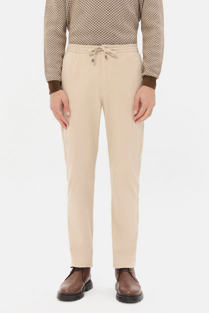 Ds Damat Relaxed Fit Taş Gabardin Jogger Pantolon