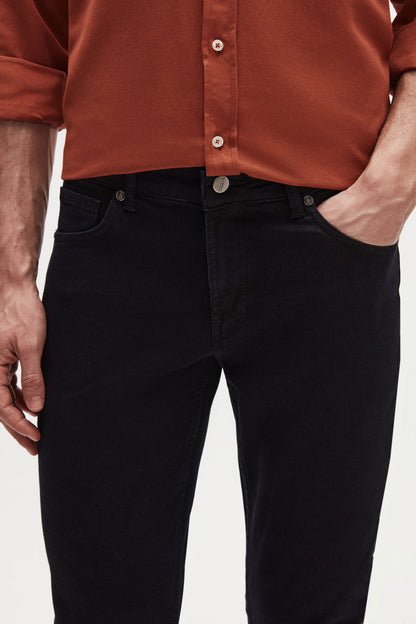 Twn Super Slim Fit Lacivert Denim Pantolon
