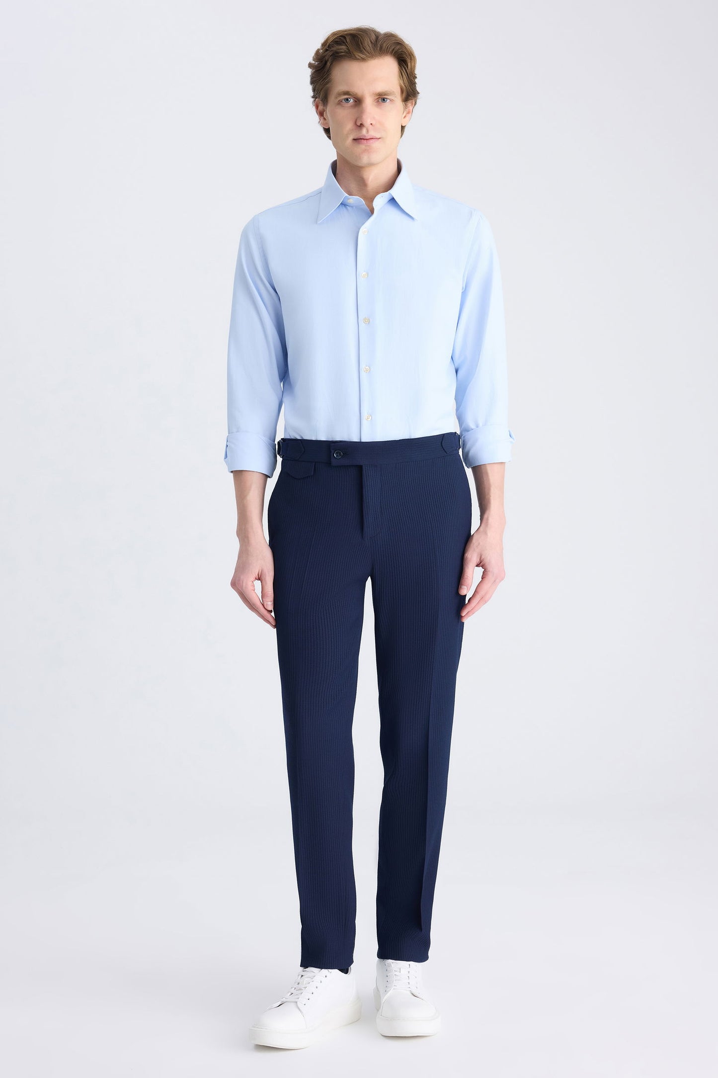 Twn Slim Fit Lacivert Jogger Pantolon