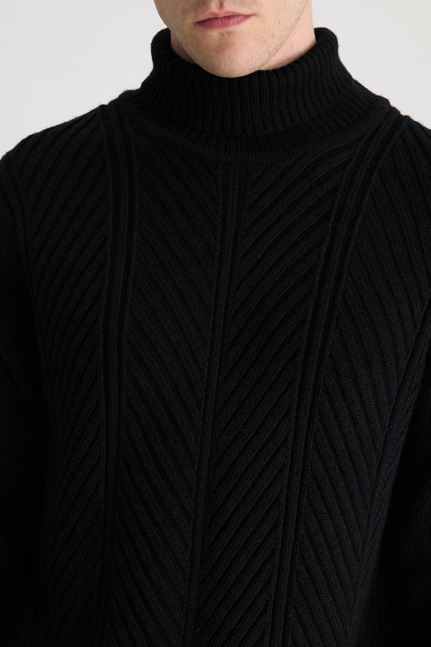 Ds Damat Regular Fit Siyah Kazak