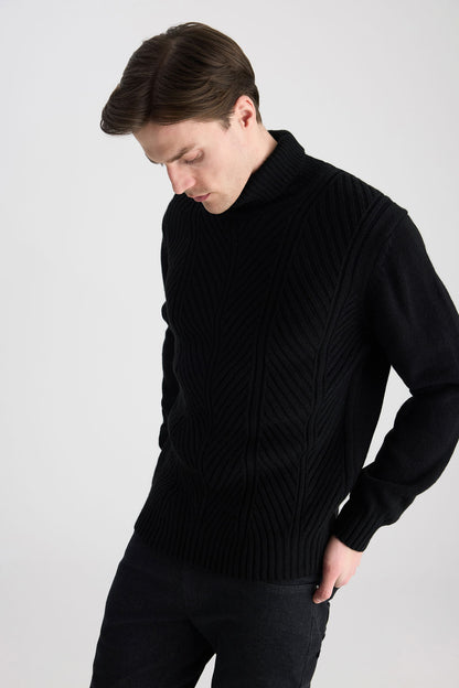 Ds Damat Regular Fit Siyah Kazak