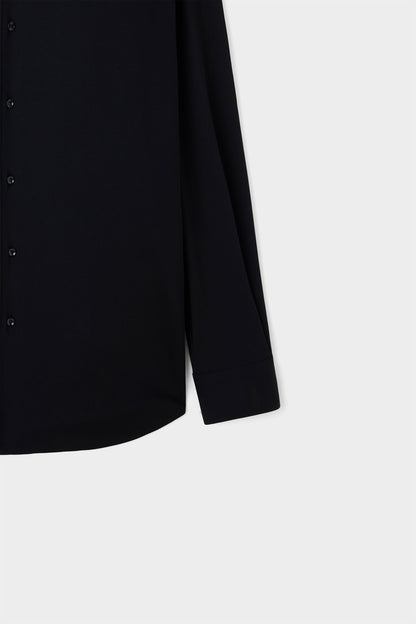 Ds Damat Slim Fit Siyah Örme Gömlek