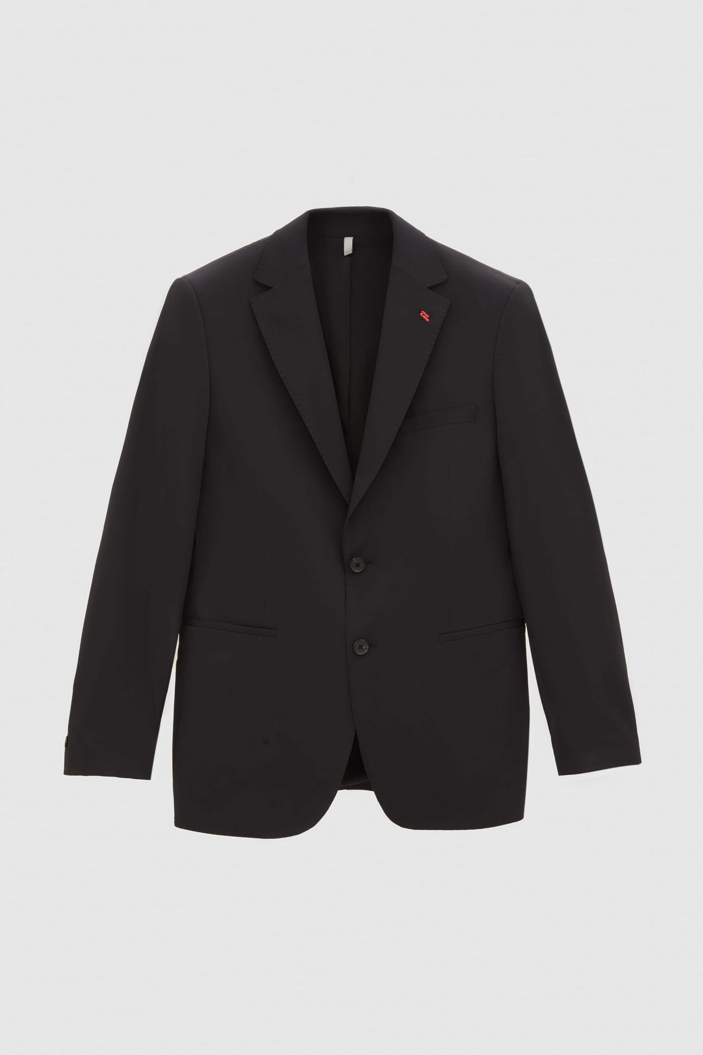 Twn Slim Fit Siyah Armürlü Kumaş Ceket