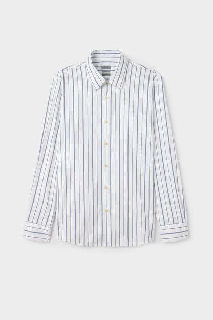 Twn Slim Fit Beyaz Çizgili Gömlek