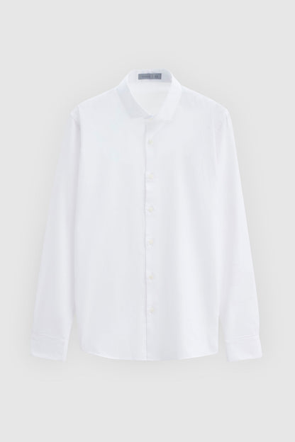 Twn Slim Fit Beyaz Düz Gömlek