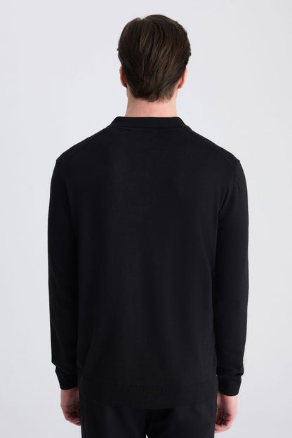 Ds Damat Regular Fit Siyah Kazak