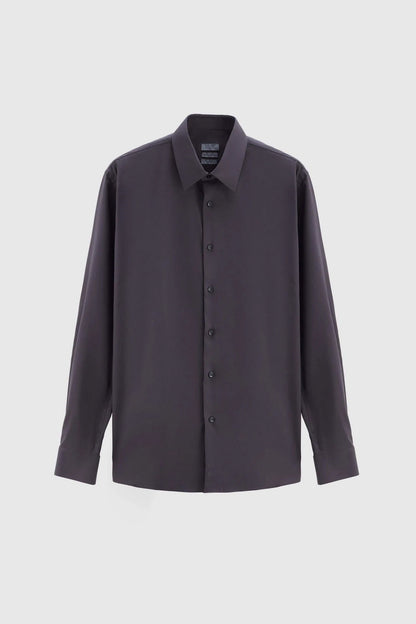 Twn Slim Fit Antrasit Düz Gömlek