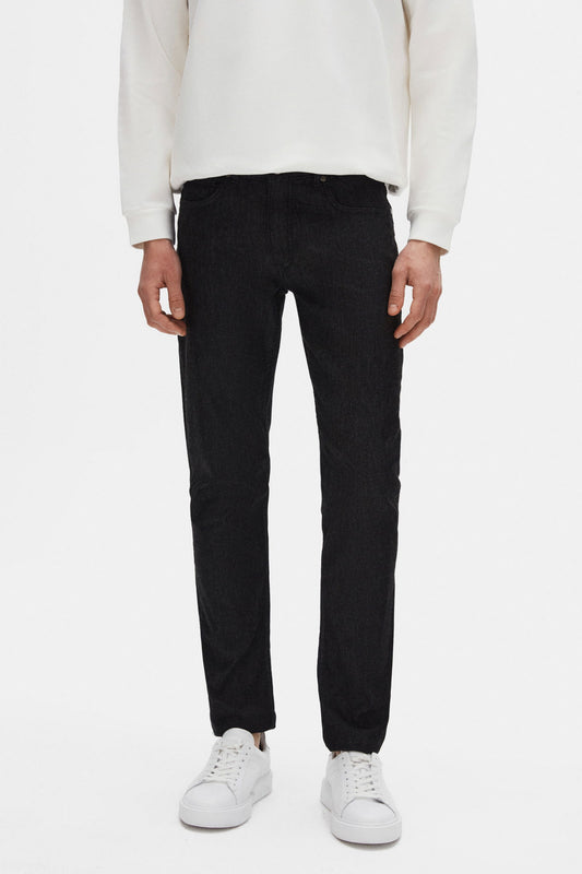 Ds Damat Slim Fit Siyah Denim Pantolon