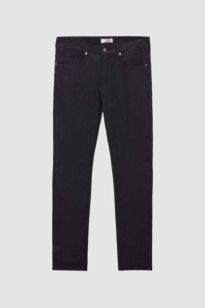 Ds Damat Slim Fit Siyah Denim Pantolon