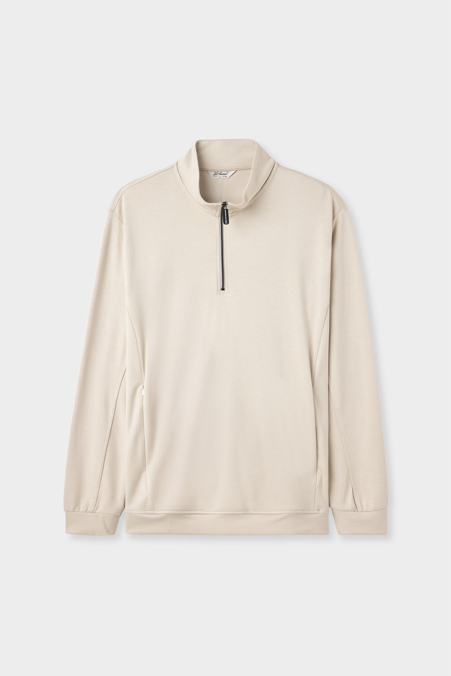 Ds Damat Regular Fit Bej Düz Sweatshirt