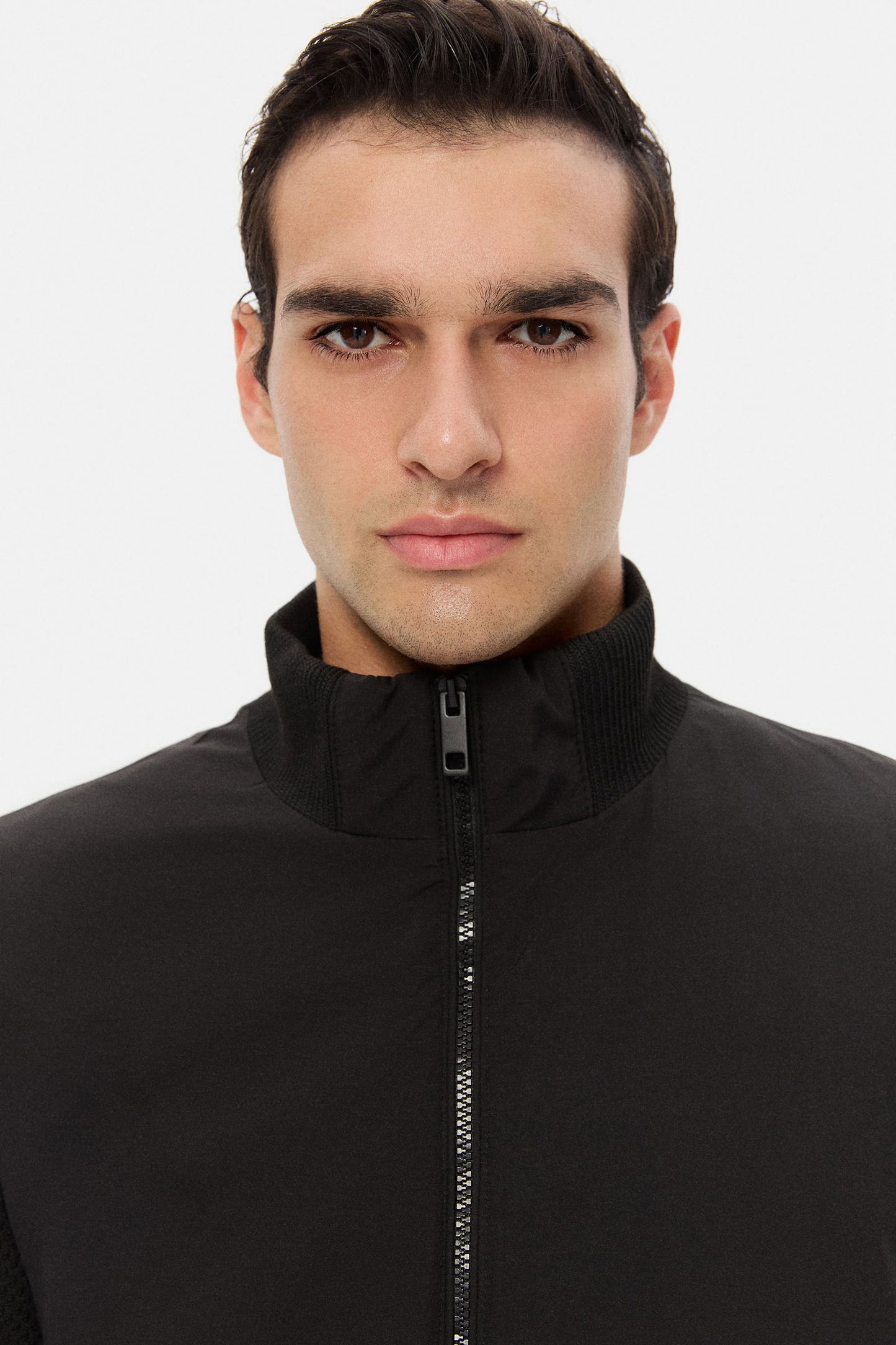 Ds Damat Regular Fit Siyah Düz Mont